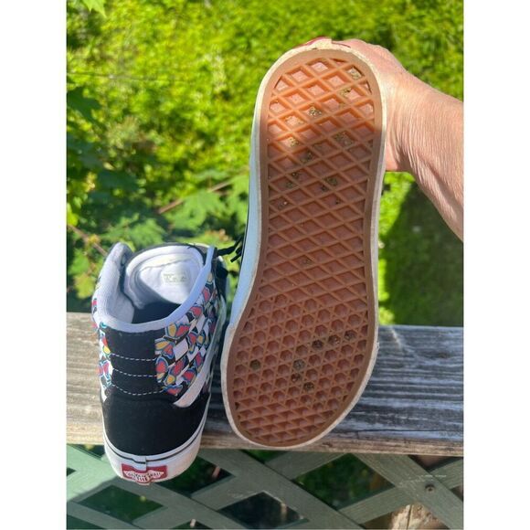 VANS FILLMORE HI WOMENS BUTTERFLY CHECKRBRD MULTI COLOR SIZE 8.5 - Picture 4 of 9